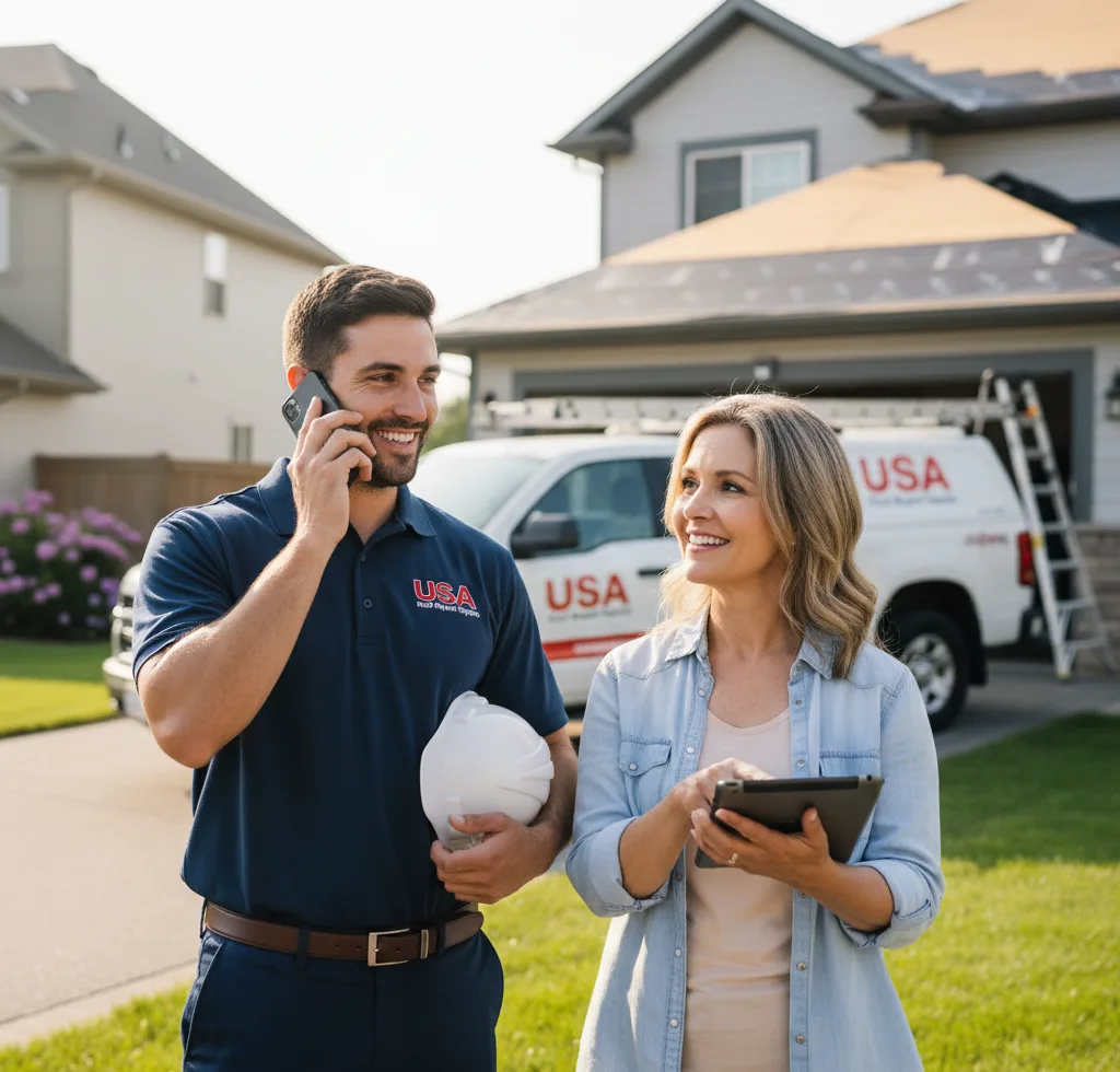 USA Roof Repair Experts customer support in Anadarko
